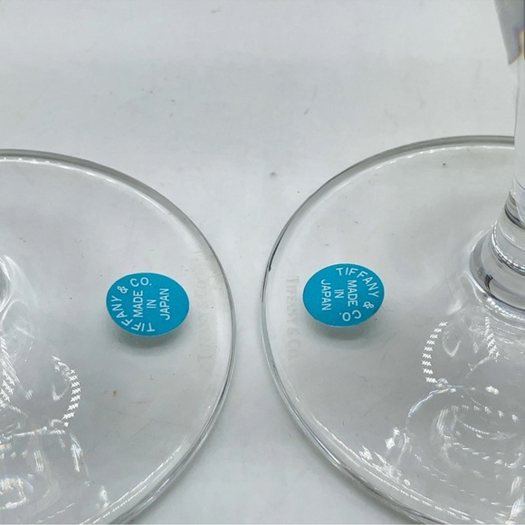 Tiffany & Co. Crystal Flutes in Iconic Blue Box - Picture 8 of 12